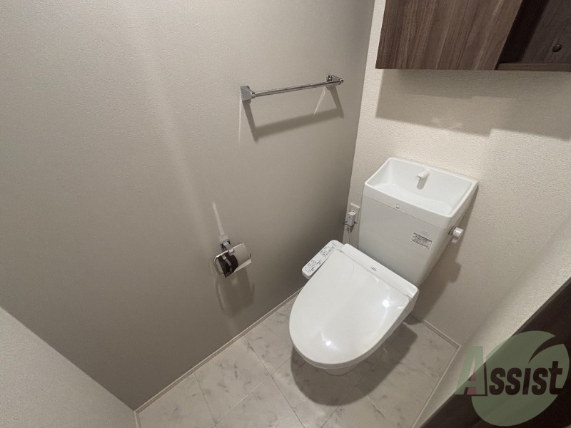 トイレ　ウォシュレット付きのトイレです。個人的にこれは外せません