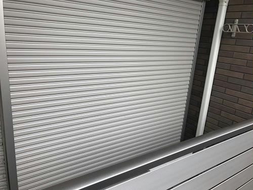 バルコニー　ベランダ側はシャッター付です
