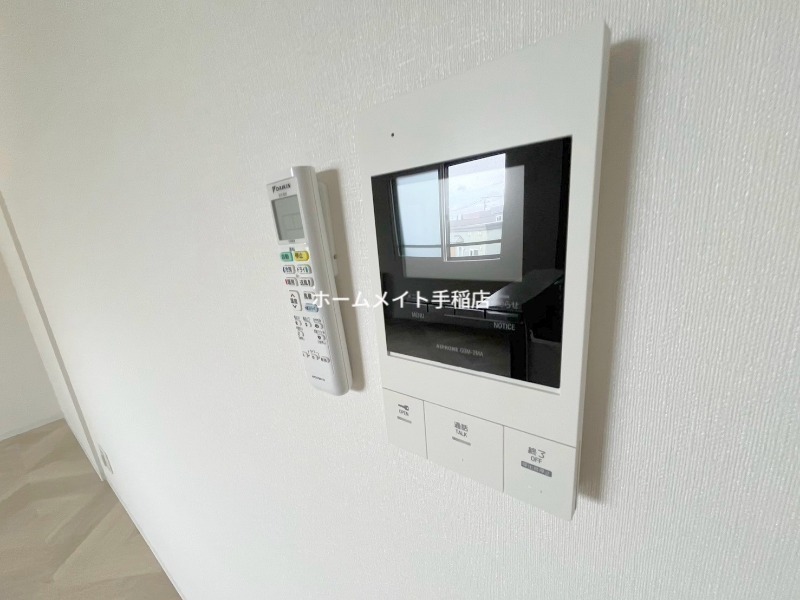 セキュリティ　防犯カメラ付きでございます！