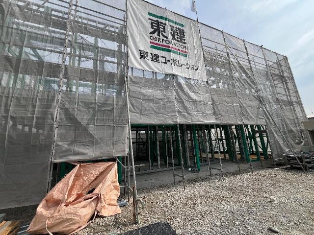 建物外観　建築現場