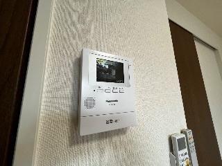 セキュリティ　テレビモニターホン付き！