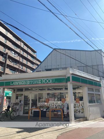 コンビニ　ローソンストア１００（コンビニ）まで362m