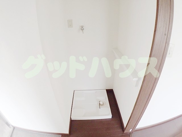 洗面設備　室内洗濯機置き場
