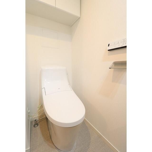 トイレ　ゆったりとした空間のトイレです