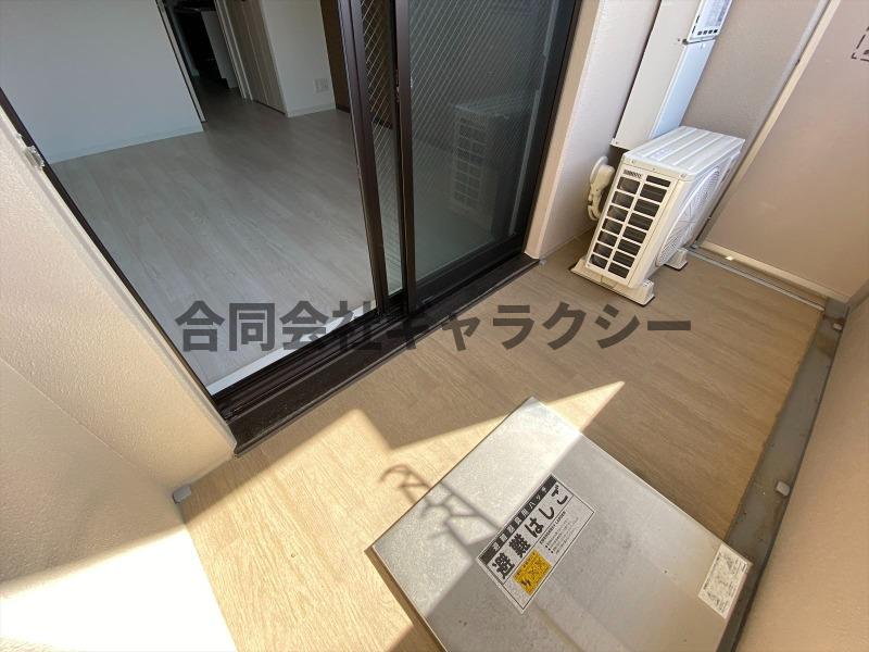 バルコニー　南西向きのバルコニー