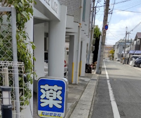 ドラックストア　完誠堂薬局甲南山手店（ドラッグストア）まで522m