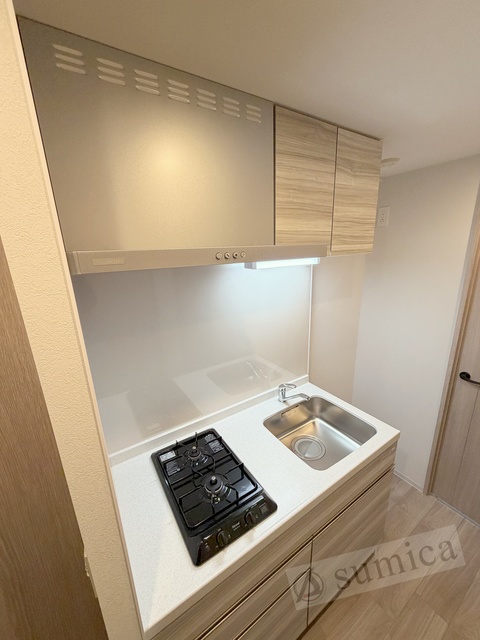 キッチン　２口システムキッチンでお料理楽しく♪♪
