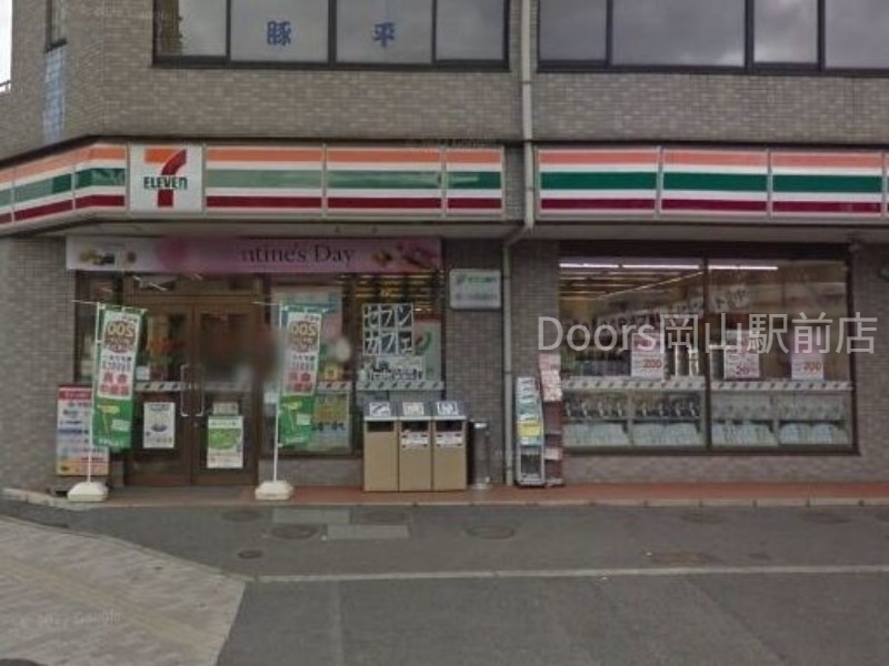 コンビニ　セブンイレブン岡山昭和町店（コンビニ）まで358m