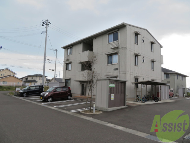 建物外観　名取市美田園５丁目「ドリームキャンパス１」
