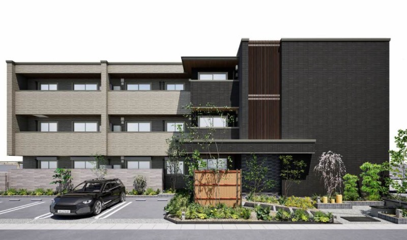 建物外観　完成予想図です。