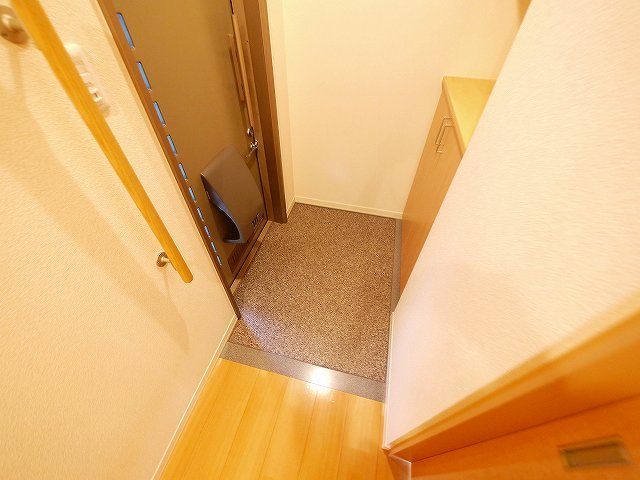 玄関　ゆったりとした玄関です
