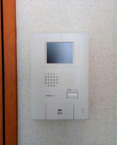 セキュリティ　モニター付きインターホン