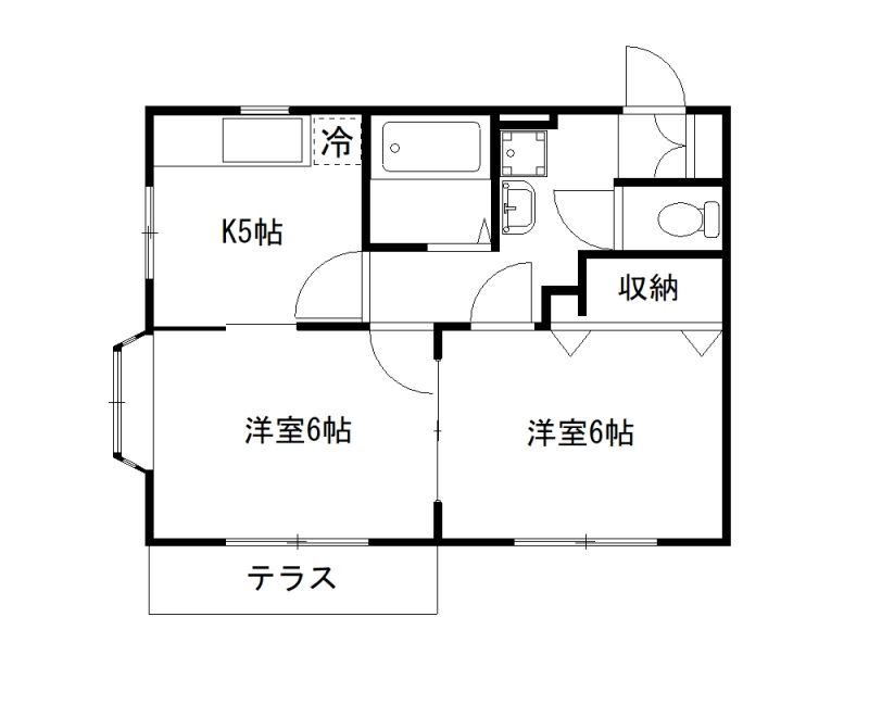 メゾン葵の間取り写真
