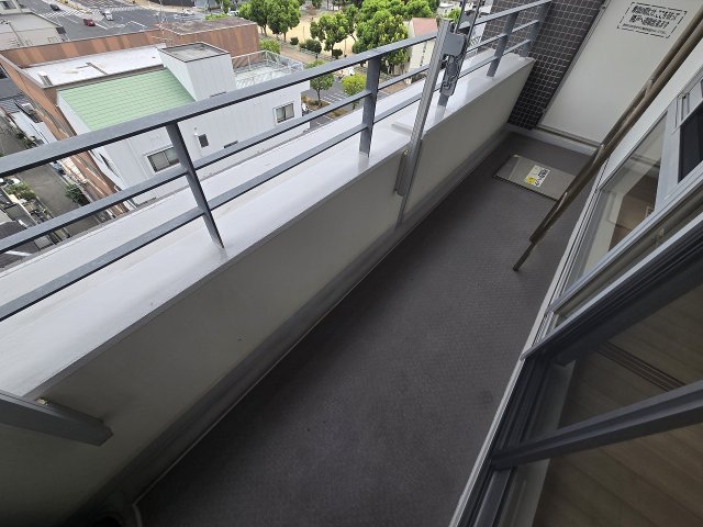 バルコニー　落ち着いた時間を過ごせるバルコニーです