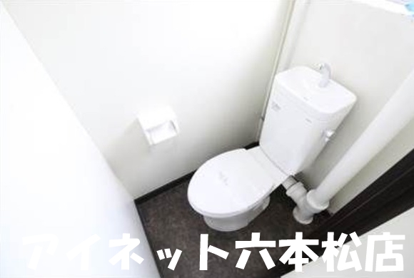 地下鉄七隈線 金山駅 徒歩9分 5階建 築56年のトイレ写真
