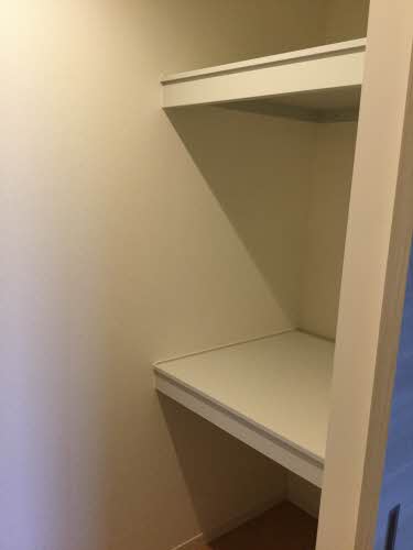 収納　ウォークインクローゼット