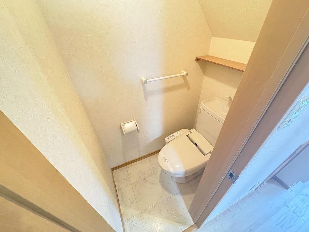 近鉄大阪線 河内山本駅 徒歩14分 2階建 築50年のトイレ写真