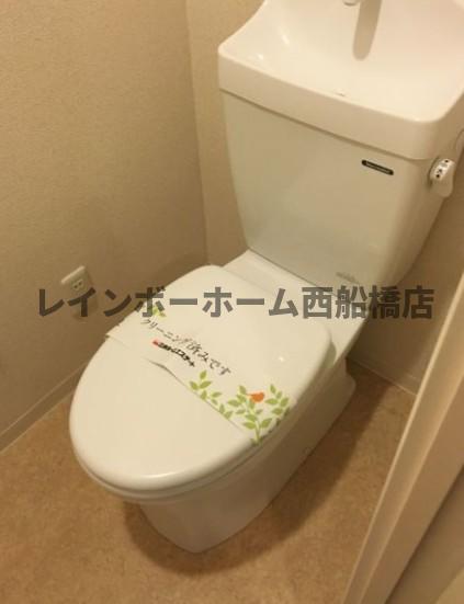 トイレ　トイレもきれいです