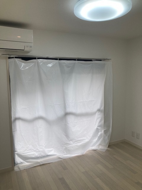麻布フラットの居間写真