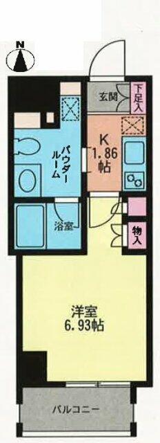 プライムアーバン学芸大学IIの間取り写真