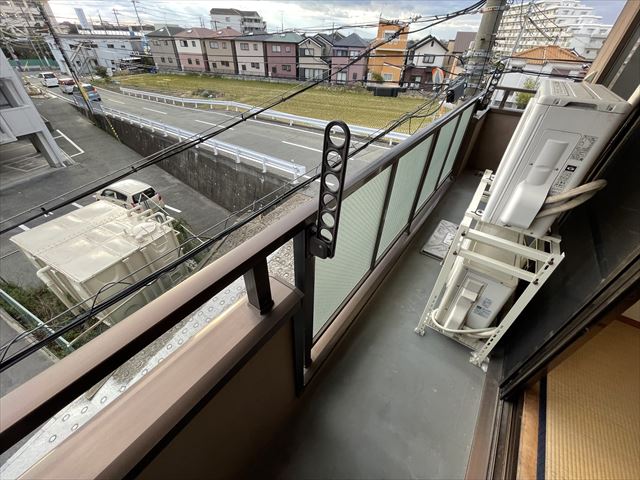 バルコニー　※同建物別部屋の写真になります。