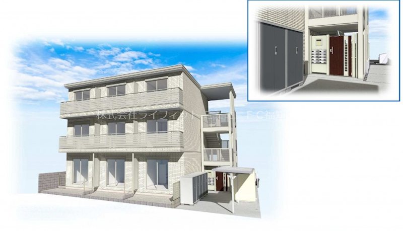 建物外観　完成イメージ
