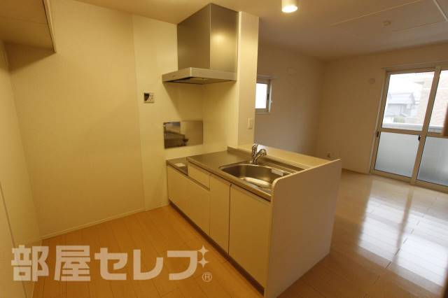 キッチン　２０１号室撮影