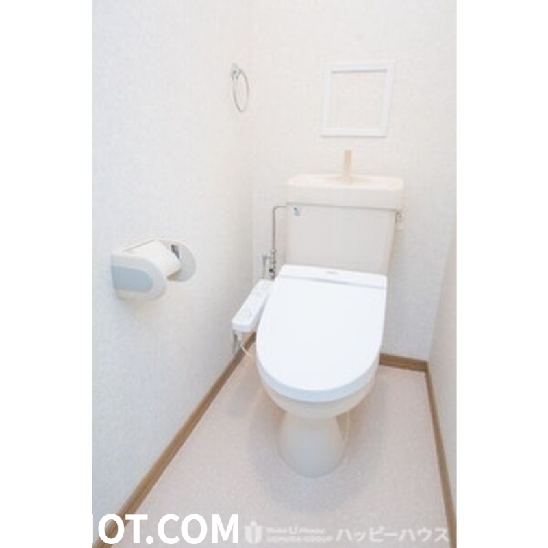 西鉄天神大牟田線 高宮駅 徒歩8分 8階建 築28年のトイレ写真