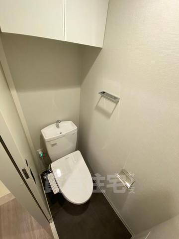 北大阪急行 江坂駅 徒歩7分 8階建 築4年のトイレ写真