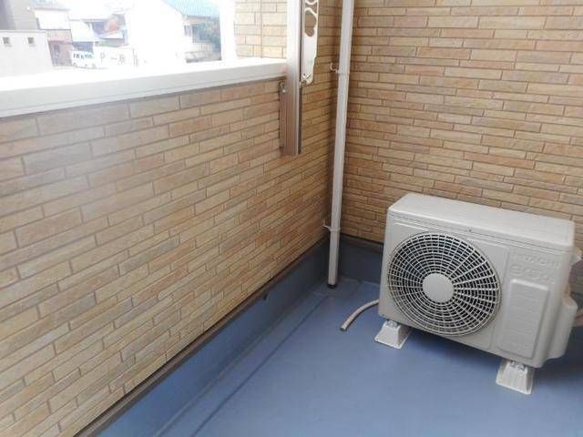 バルコニー　日当たり良好です