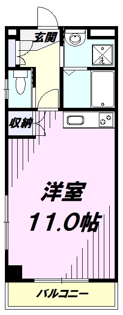 ユーネットIIの間取り写真