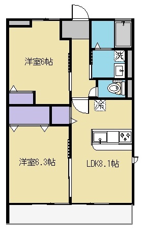Maison de Liberaの間取り写真