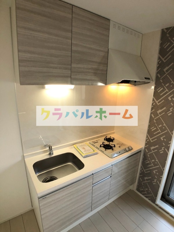 阪急千里線 柴島駅 徒歩4分 3階建 築5年のキッチン写真