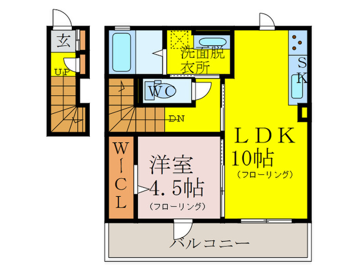 ＪＲ鹿児島本線 大野城駅 徒歩29分 2階建 築10年の間取り写真