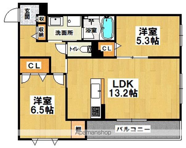 ShaMaison geo 白鷺の間取り写真