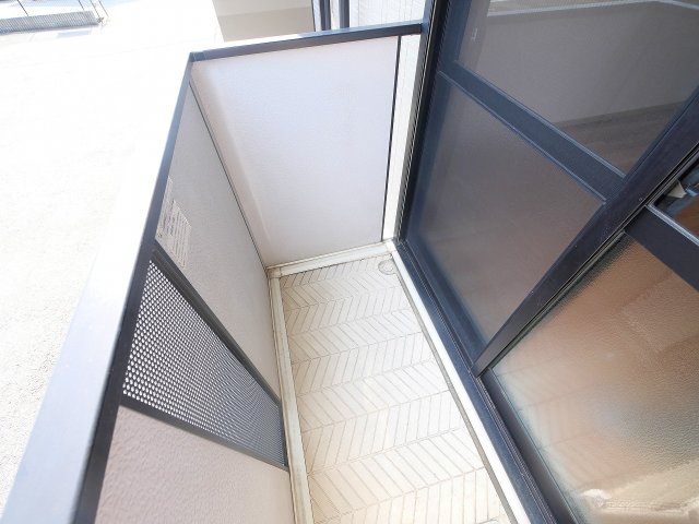 バルコニー　落ち着いた時間を過ごせるバルコニーです
