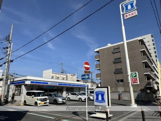 コンビニ　ローソン阪南町５丁目店（コンビニ）まで46m
