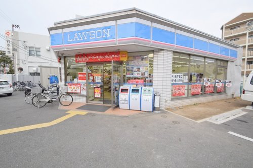 コンビニ　ローソン 放出東二丁目店（コンビニ）まで298m