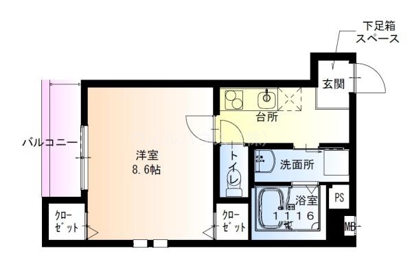 フジパレス堺石津川ノースの間取り写真