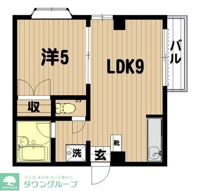 メゾンマイネの間取り写真