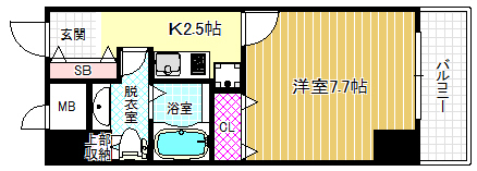 SHINE&SHINE55の間取り写真