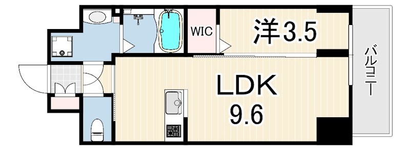 MAISHIN神戸三宮EASTの間取り写真