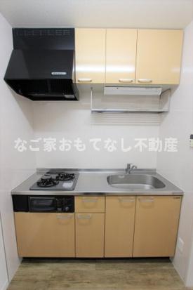 キッチン　※写真は別号室