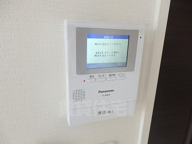 セキュリティ　カメラ付インターホン（イメージ）
