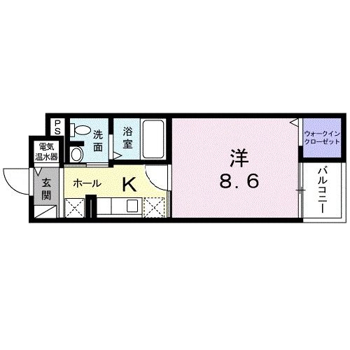 K.OレーベンIIの間取り写真