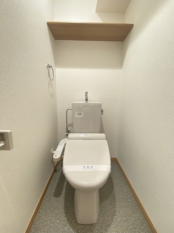 地下鉄空港線 中洲川端駅 徒歩6分 14階建 築13年のトイレ写真