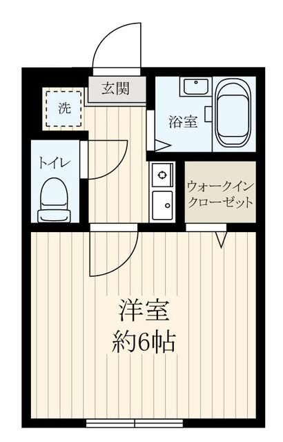 京成本線 青砥駅 徒歩8分 2階建 築19年の間取り写真