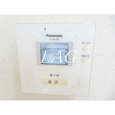 セキュリティ　モニター付きインターホンです。