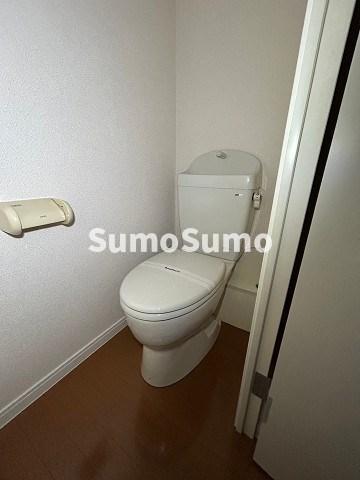 トイレ　ゆったりとした空間のトイレです