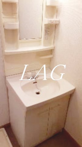 洗面設備　洗面台です。